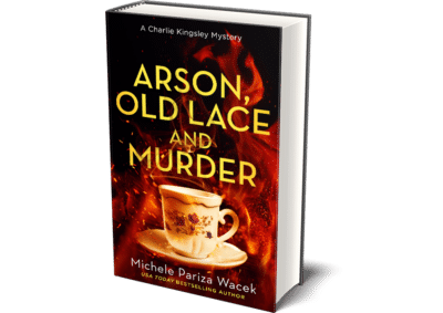 Arson, Old Lace and Murder, A Charlie Kingsley Cozy Mystery Series (Book 8)